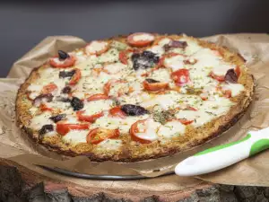 Vegetarische Keto Pizza