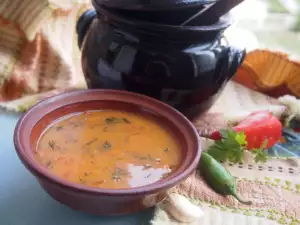 Klassische Bohnensuppe