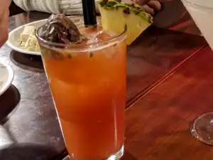 Red Pineapple Cocktail