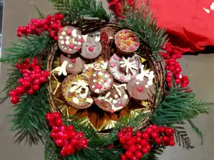 Weihnachtspralinen mit Orangenaroma
