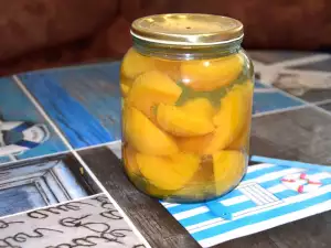 Pfirsichkompott