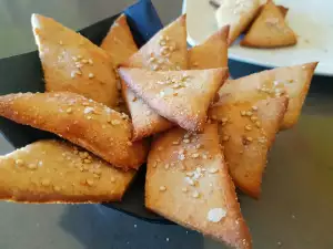 Cracker mit Buchweizenmehl