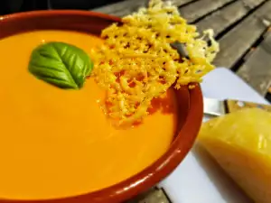 Kürbis Sellerie Cremesuppe