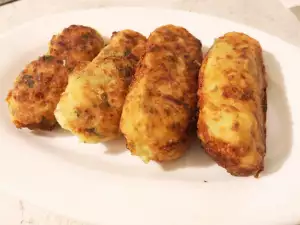 Kroketten aus Hähnchen und Kartoffeln
