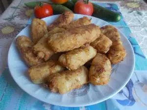 Kroketten aus Zucchini und Kartoffeln
