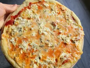 Schnelle Pizza Quattro Formaggi