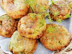 Griechische Zucchinifrikadellen