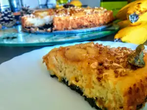 Leichter Bananen Cheesecake