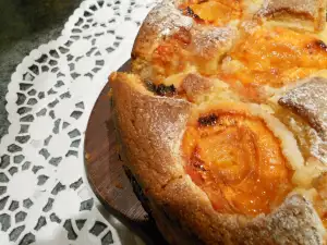 Leichter Kuchen mit Aprikosen