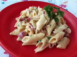 Penne mit leckerer Soße
