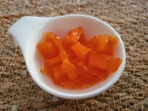 Marmelade aus Mandarinen und Kürbis