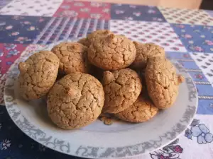 Altmodische Walnussplätzchen