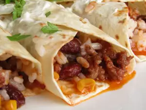 Klassischer mexikanischer Burrito