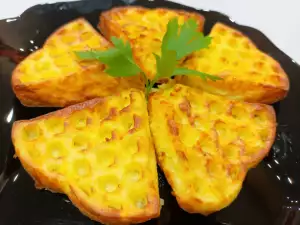 Mini Omelettes in Silikonformen