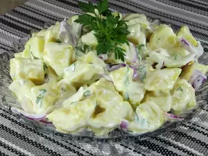 Kartoffelsalat mit Joghurt