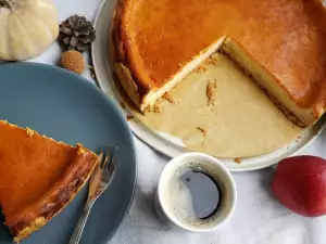 Klassischer deutscher Käsekuchen