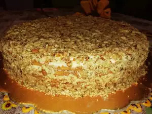 Torte Medovik aus fertigen Tortenböden