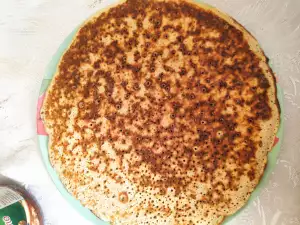 Haferpfannkuchen mit Banane