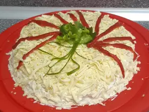 Herzhafte Pfannkuchentorte