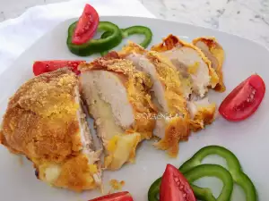 Gefüllte Hähnchentasche
