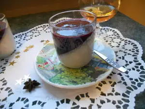 Panna Cotta mit Erdbeeren