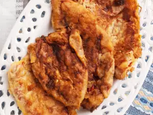 Einfache panierte Paprika