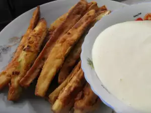 Panierte Zucchinisticks