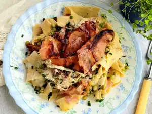 Pappardelle mit Prosciutto