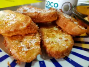 French Toast mit Kokosbutter