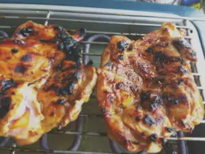 Hähnchensteaks mit Honigmarinade