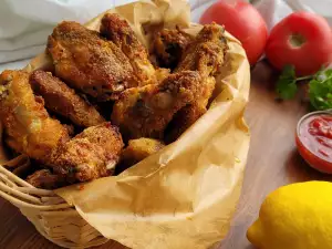 Panierte Party Chicken Wings