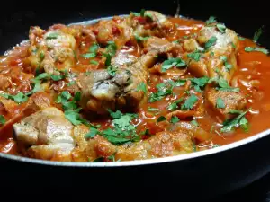 Hähnchen Cacciatore mit Speck