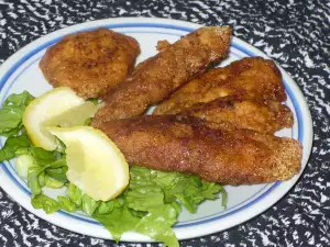 Paniertes Hähnchenbrustfilet