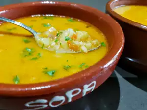 Schnelle Kartoffelsuppe mit Pastinaken