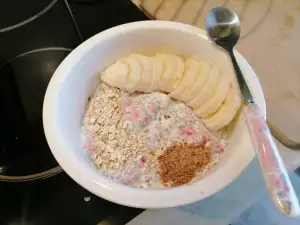 Schnelles Protein Fitness Frühstück