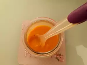 Pfirsichpüree für Babys