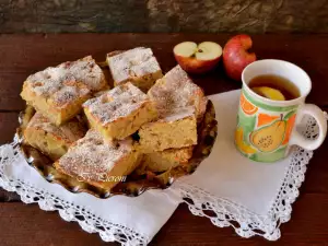 Glutenfreier Apfelkuchen mit Buchweizenmehl