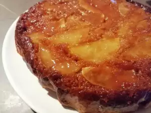 Apfelkuchen mit sahnigem Karamell