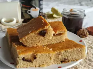 Retrokuchen mit Pflaumenmarmelade