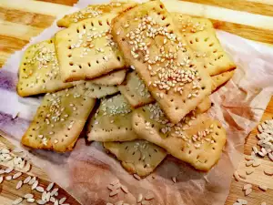 Glutenfreie Cracker aus Reismehl