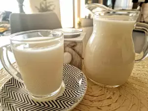 Selbstgemachte Reismilch