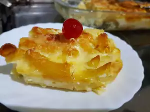 Rigatoni aus dem Backofen mit vier Käsesorten