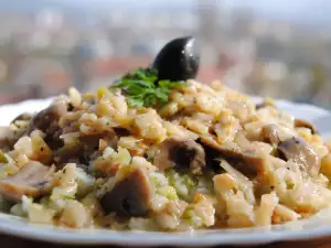 Risotto mit Pilzen auf Italienische Art