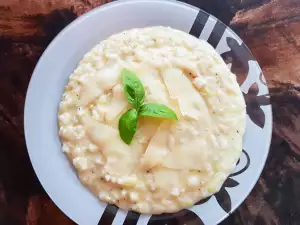 Risotto mit Zucchini und Mascarpone