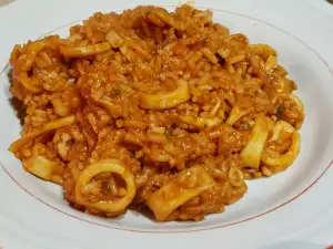 Risotto mit Calamari