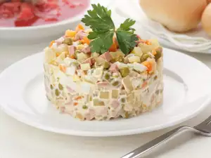 Ein klassischer russischer Salat