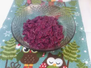 Salat mit Roter Bete