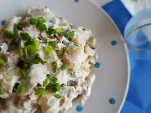 Kartoffelsalat mit Thunfisch