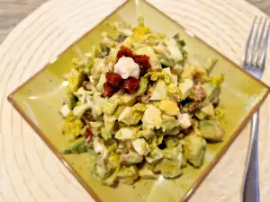 Festlicher Eiersalat mit Avocado