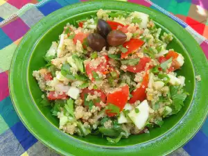 Taboulé Salat mit Quinoa